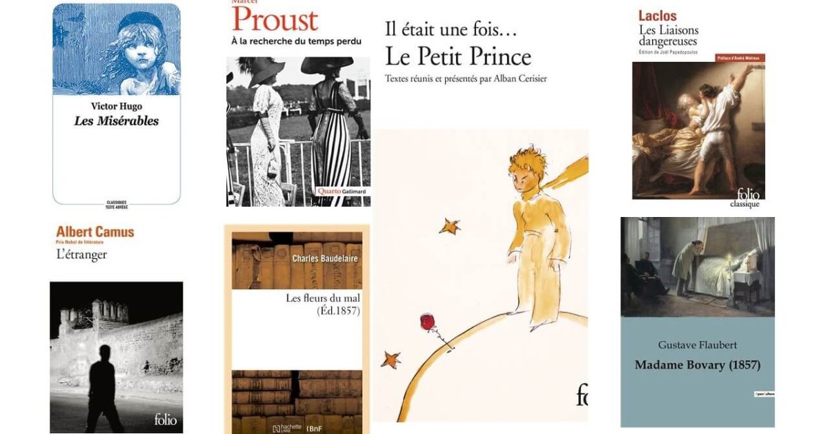 Les 8 incontournables de la littérature française à lire au moins une fois