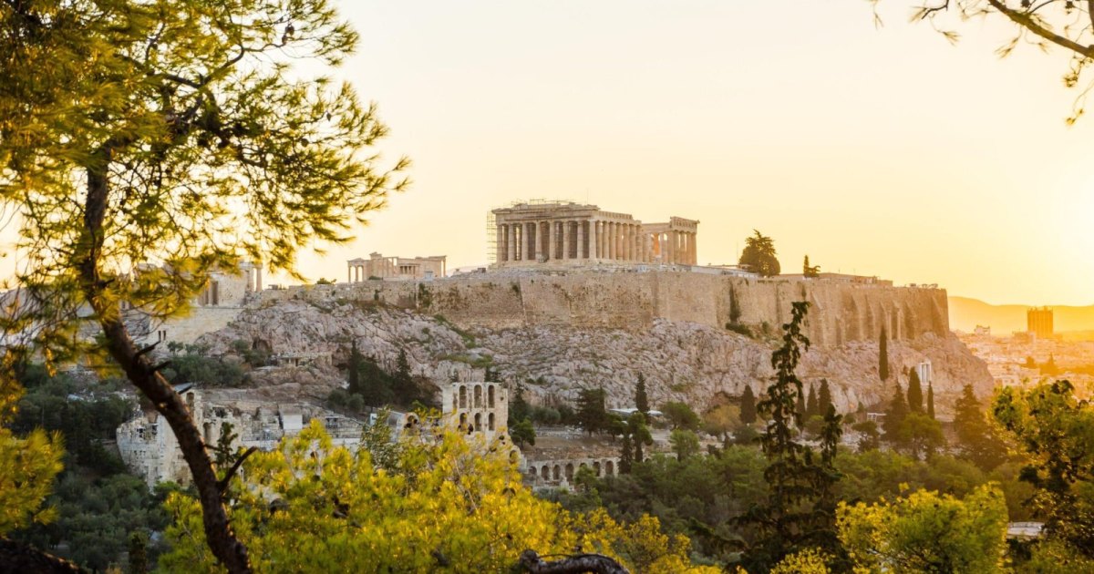 L'Acropole, vestige de l'Antiquité grecque, bien qu'elle ne soit pas mentionnée dans L'Odyssée !