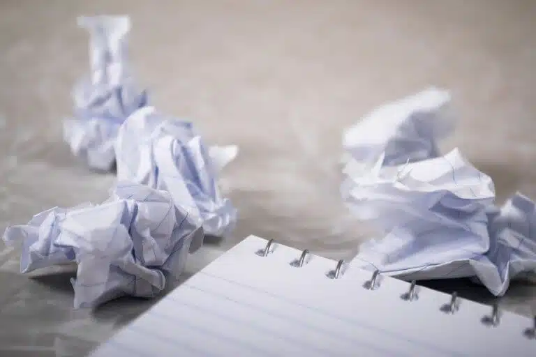 la page blanche